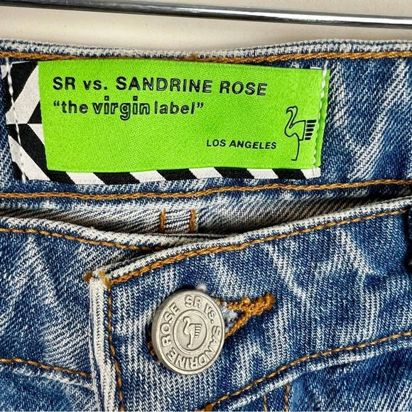 NEW Sandrine Rose x Free People size 30 Straight Fit High Rise Jeans - Picture 6 of 14